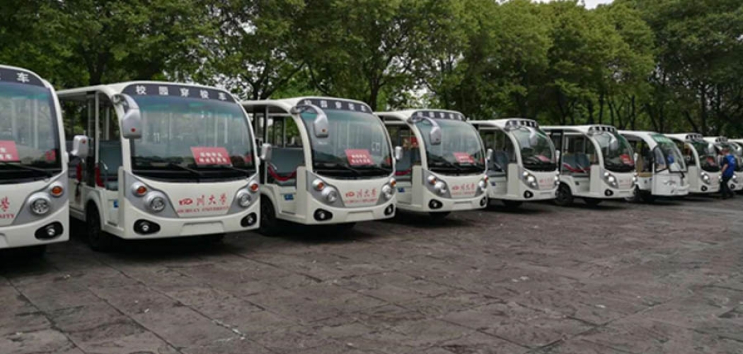 四川大學(xué)觀光車(chē)客戶(hù)案例圖片