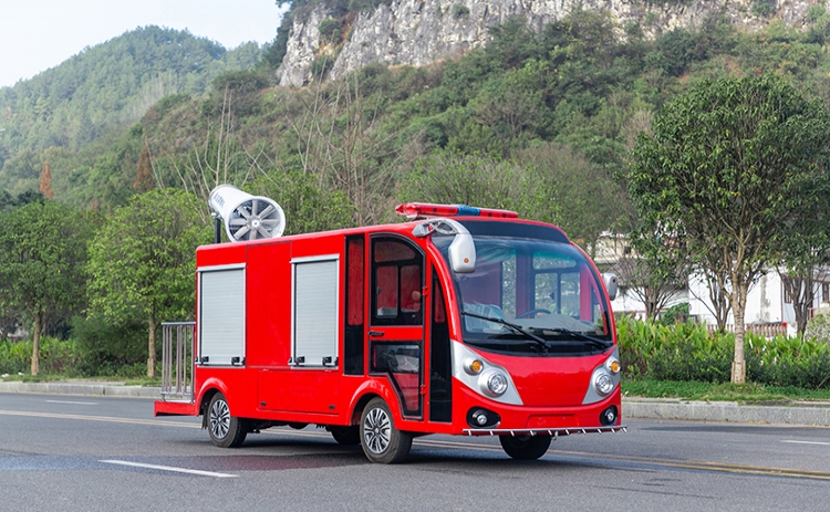 2座除塵車，道路降塵霧炮車